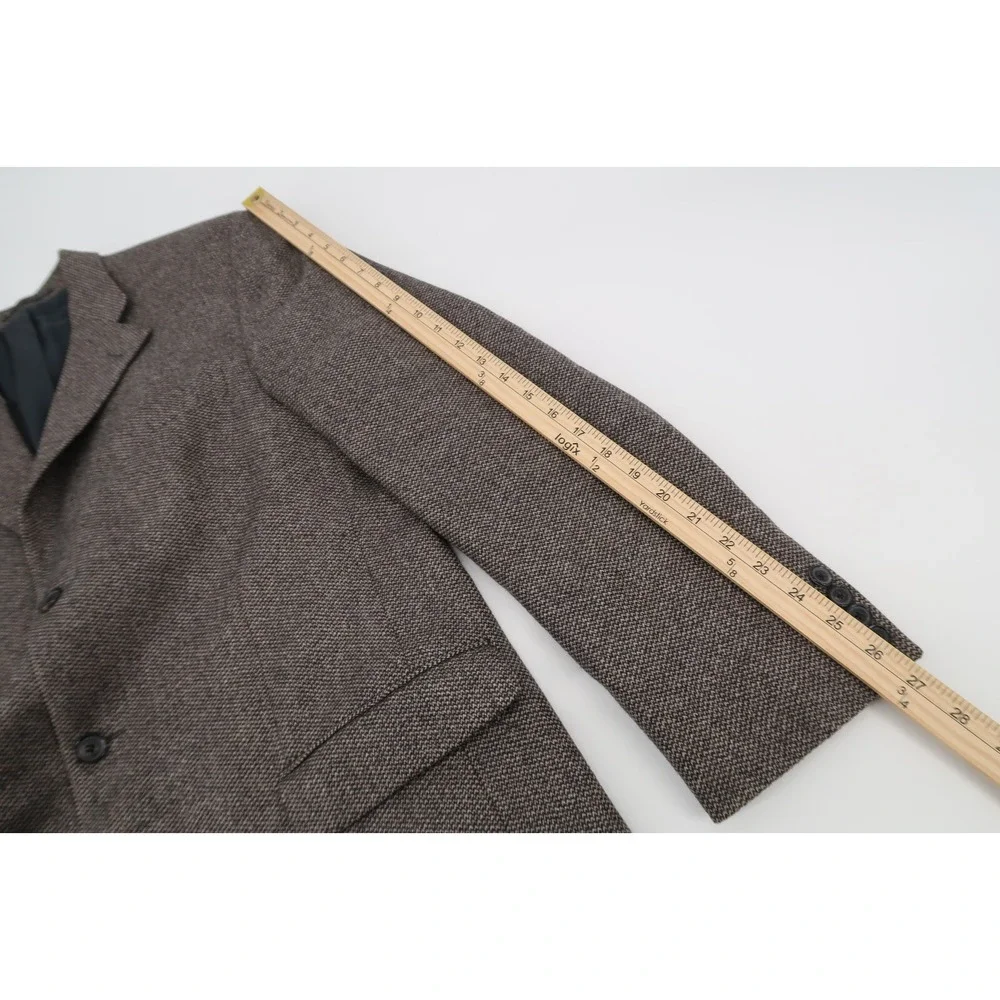 Kirsch x Ermenegildo Zegna Wool Cashmere 3‎ Button Blazer Jacket Size 56 (46 US)